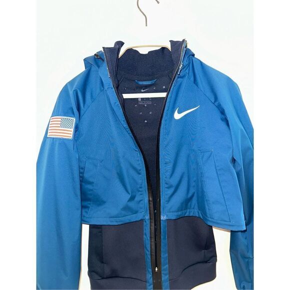 Nike Women’s Winter Olympic Ski Team Travel Jacket SUPER RARE Team Issued Only S - Picture 3 of 8